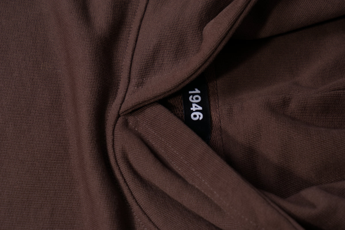 1946 - HOODIE CHOCOLATE image 1