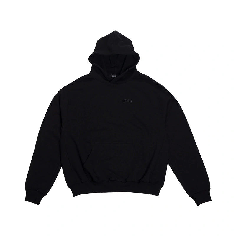1946 - HOODIE BLACK image 0