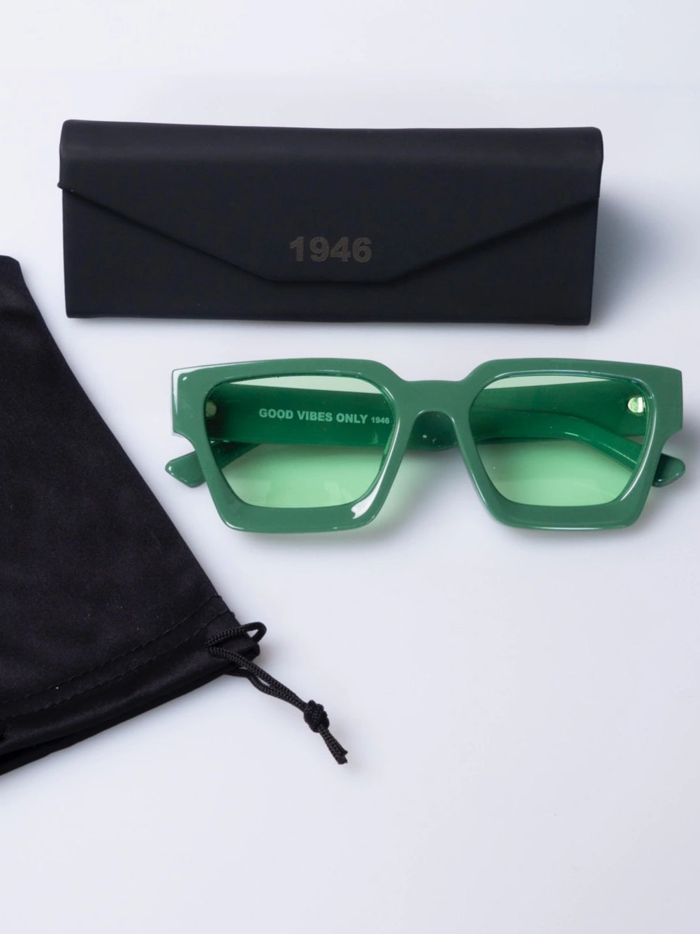 Sunglasses 1946 - SWAN GREEN image 5