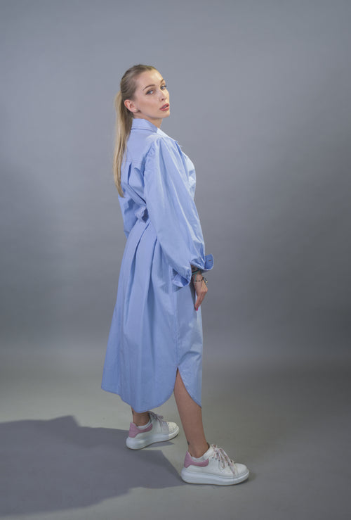 1946 - Blue dress image 1