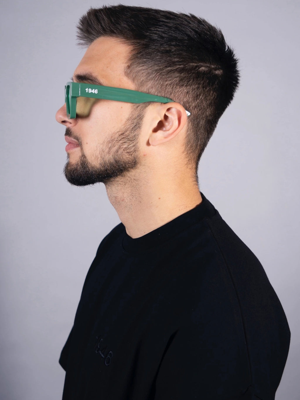 Sunglasses 1946 - SWAN GREEN image 3